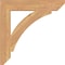 Ekena Millwork Thorton Slat Smooth Bracket, Western Red Cedar, 3 1/2"W x 22"D x 22"H BKT04X22X22THR06SWR - alternate 2
